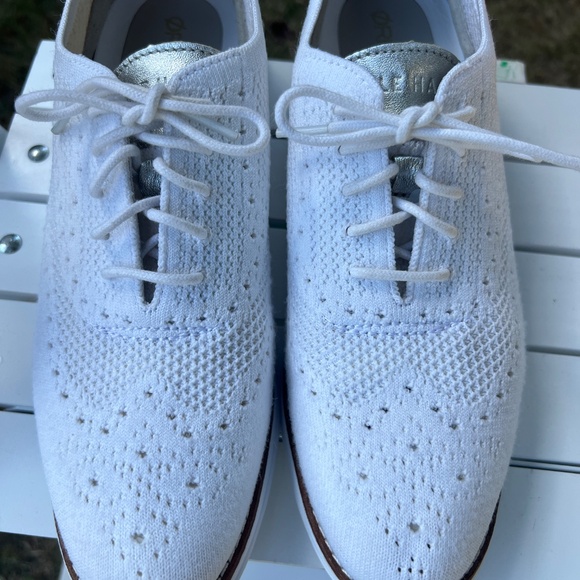 Cole Haan Women's Grand Stich Knit Wingtip Oxfords ~ Size 9 - Picture 2 of 8